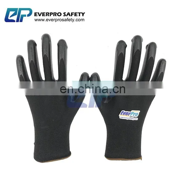 China Factory Safety Hand Nitrile Mechanics Gloves For Automatic photo-2