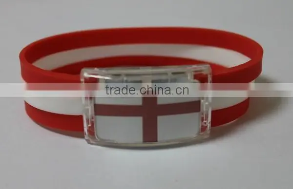 New Fashion Men Punk Charm Bracelet Silicone Bangle Sports Casual Wristband Birthday Gift photo-6