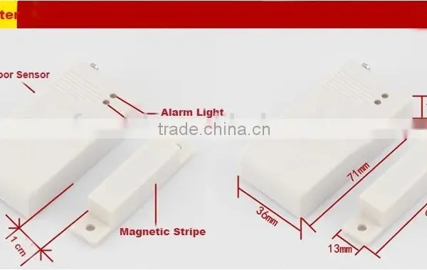 Wireless GSM Alarm System For Home Security System With Door Sensor 1 Year Warranty photo-3