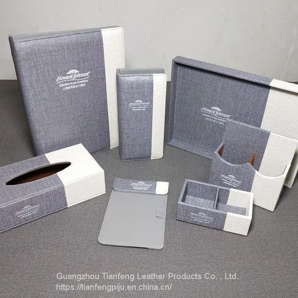 Realiable Quality Leather Notepad Hotel Leather Memo Holder