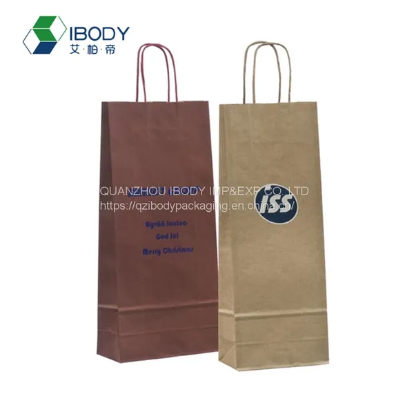 Good Quality Kraft Paper Kraft Paper Bag Biodegradable Kraft Paper Shopping Bag photo-3