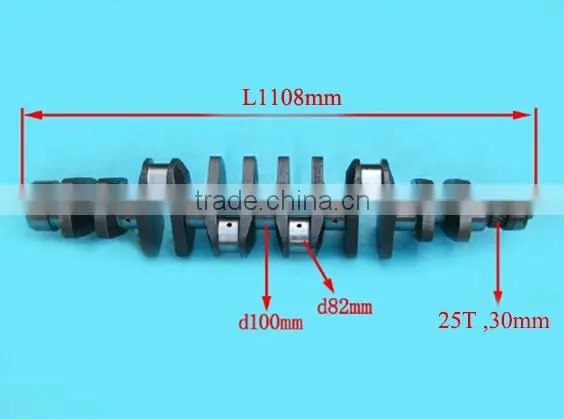 Original WD615 Auto Engine Crankshaft photo-2