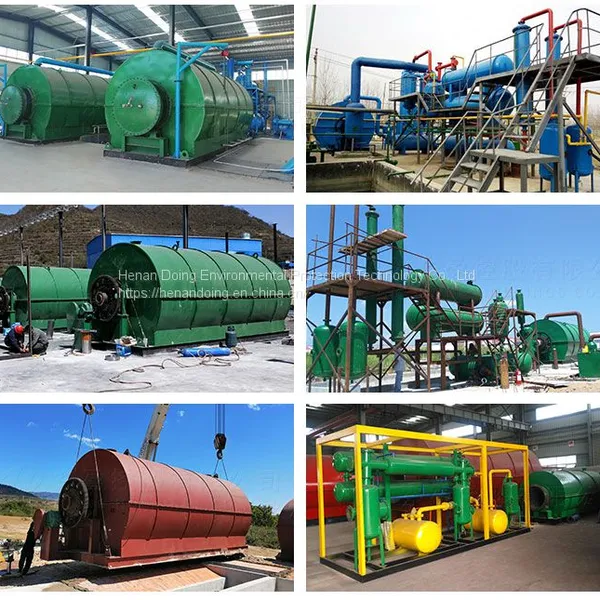 100kg-20TPD Waste Tire/plastic to Pyrolysis Oil Recycling and Converting Machine for Sale photo-3
