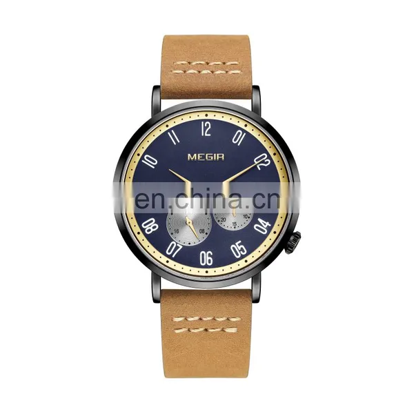 MEGIR 1083 Men's Quartz Watches Waterproof Business Chronograph Luxury Watch Mens photo-2