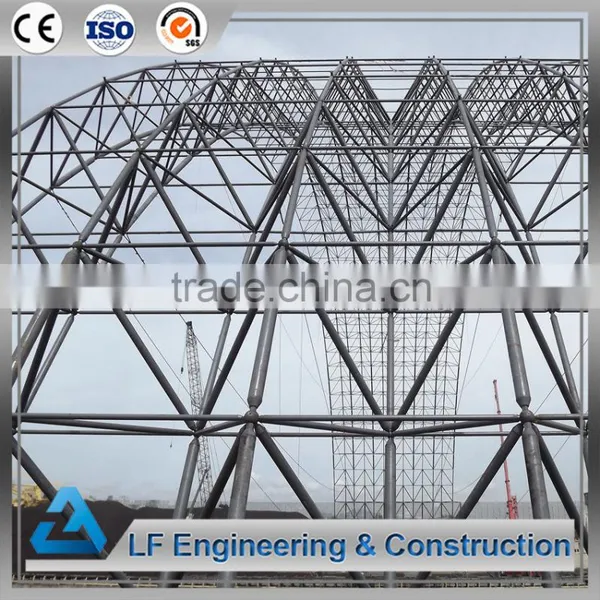 High Standard Prefab Space Frame for Coal Storage photo-5
