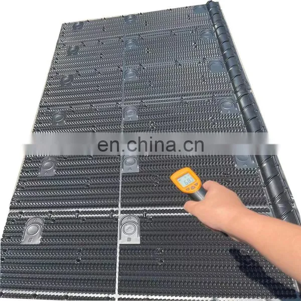1380mm EACCooling Tower PVC Cross Flow,counter Flow Industrial Fluids Cooling Cooing Tower Fill With Drift Eliminator photo-2