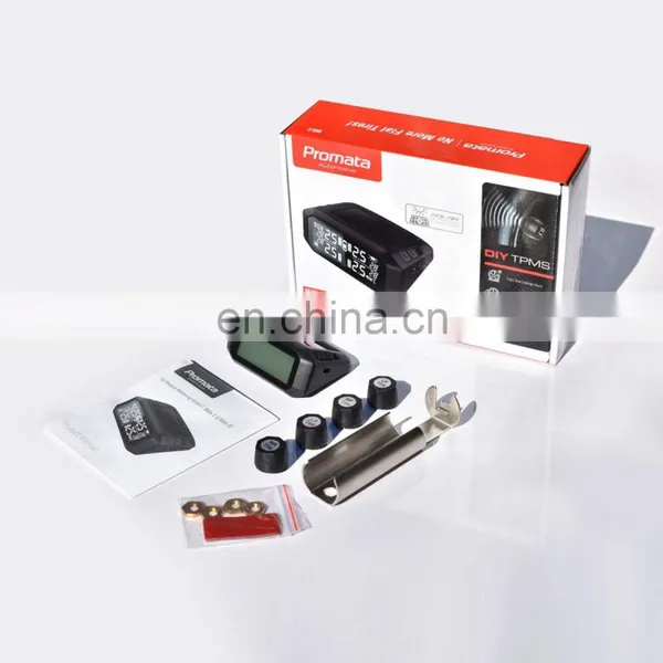 2020 Car Tyre Pressure Monitoring Intelligent System Solar Wireless Tpms With 4 External Sensor photo-2