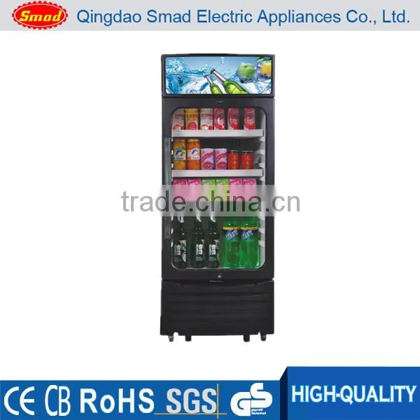 Commercial 310L Beverage Display Cooler With Top Lamp photo-3