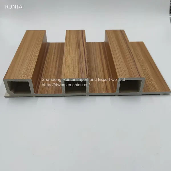 WPC WALL PANEL (mutual Deductions) LENGTH: 3000MM (Can be Customized Upon Request) WIDTH: 195MM HEIGHT:28MM Weight: Not Less Than 1100g/meter photo-4