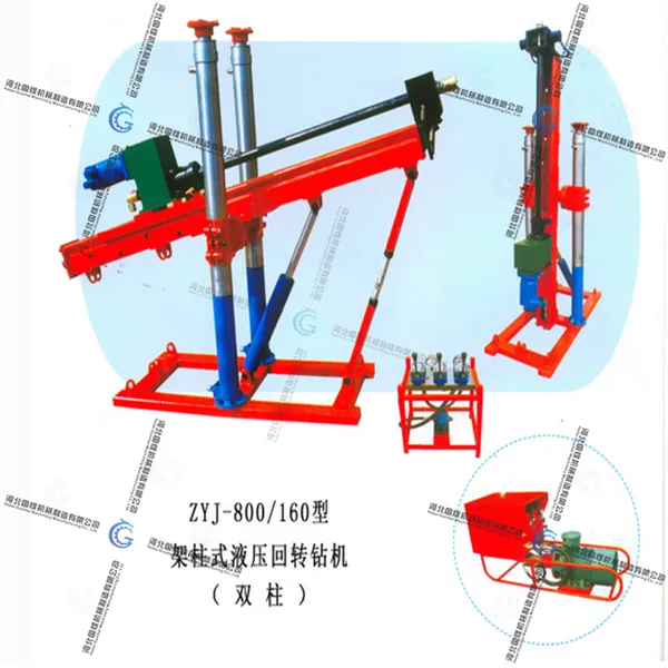 Column-mounted Hydraulic Rotary Drilling Rig for Mine Roadway Construction photo-4