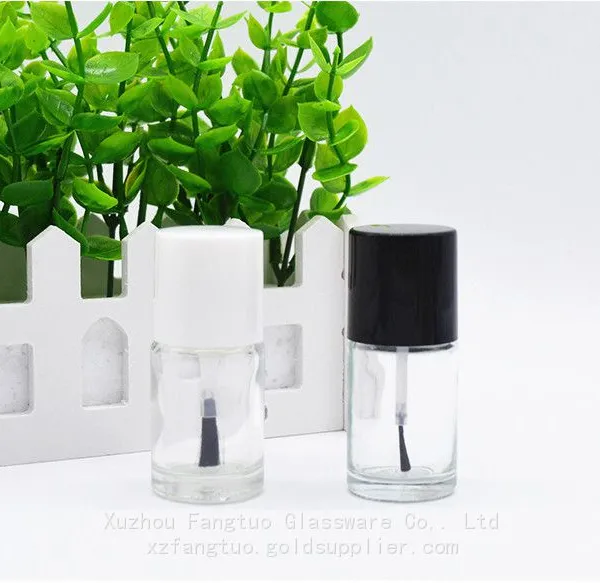3ml 4ml 5ml 8ml 10ml 15ml Empty Glass Nail Polish Bottle Base Coat Bottle Travel Bottles With Brush