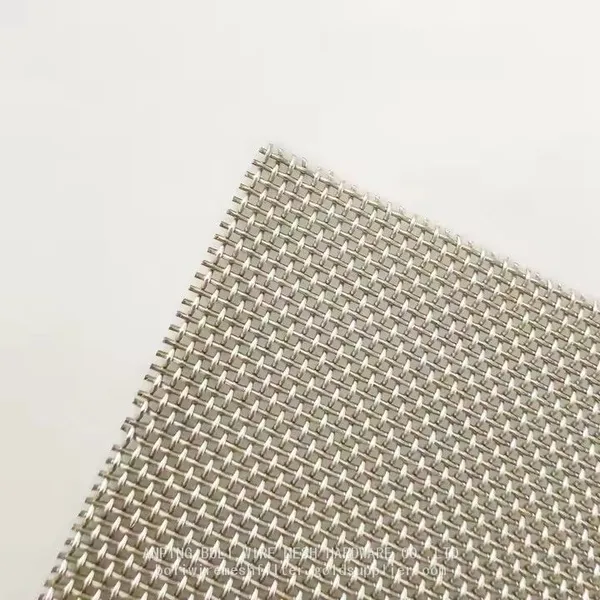 Stainless Steel 316l Crimped Wire Mesh Screen, 316 Construction Steel Mesh Screen Using Crimped Wire Mesh Screen/ ss 304 Ss316 Crimp Wire Mesh photo-4