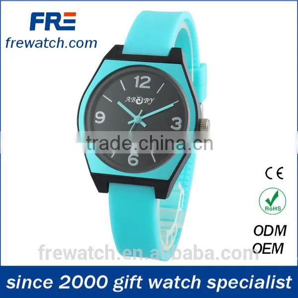 Hot Sales 2015 Fashion Silicone Watch With Japan Movement Water Resisting photo-6