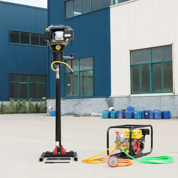 Backpack Style Soil Coring Core Drilling Rig Soil Drilling Rig Backpack Type Exploration and Soil Extraction Drilling Rig photo-2
