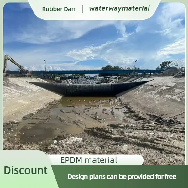 Weather Resistant UV Protected Inflatable Rubber Dam Anti-Aging Water Barrier for Long-Term Outdoor Use photo-3