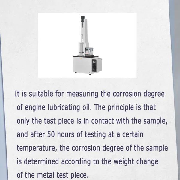 Corrosion Tester of Lubricating Oil Analyser photo-4
