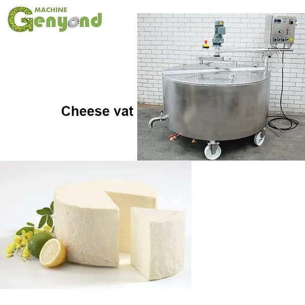 300L 400L 600L 800L 1000L Cheese Mixing Vat Coagulation Vat photo-2