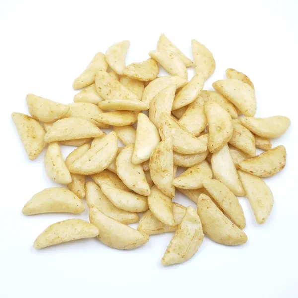 Savory Yakitori Tare Flavor Kakinotane Rice Crackers Japanese Style Roasted Crescent Snacks for Bulk Wholesale photo-2