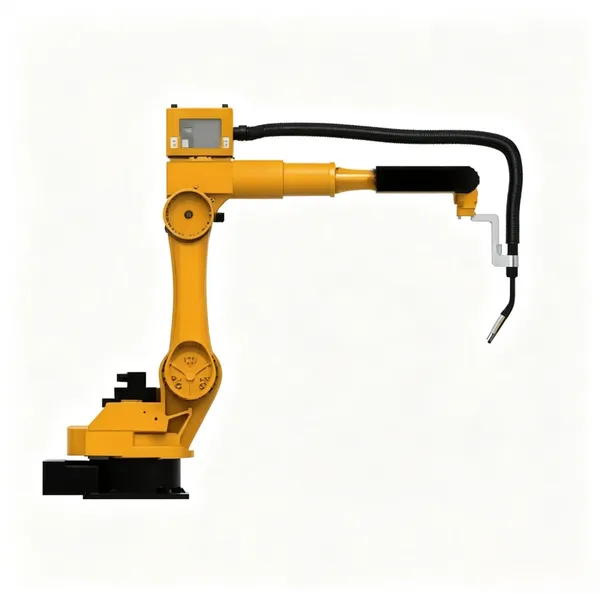 6-Axis Steel Beam H Beam Welding Robot Arm 1598mm Reach 6kg Payload With Control Cabinet photo-4
