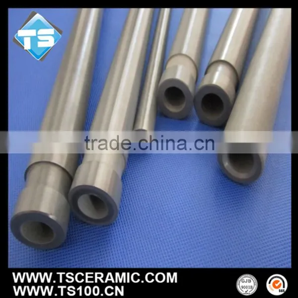 GPSN Gas Pressure Sintering Silicon Nitride Thermocouple Ceramic Tubes With Good Corrosion Resistance photo-3