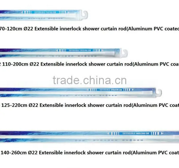 SS304 Stainless Steel Shower Rod Shower Curtain 8001~8002 photo-2