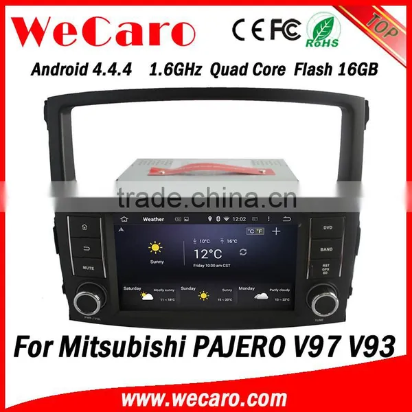 Wecaro WC-MP7057 Android 4.4.4 for Mitsubishi Pajero Car Dvd Gps Navigation System V97 V93 2006 - 2011 3G Wifi Playstore photo-5