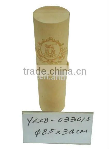 Cylinder Shaped Wine Packing Box