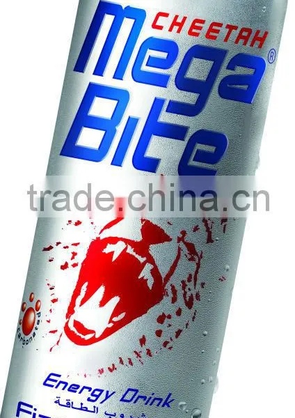 Cheetah Mega Bite Carbonated Energy Drink ( Fizzy Original ) photo-2