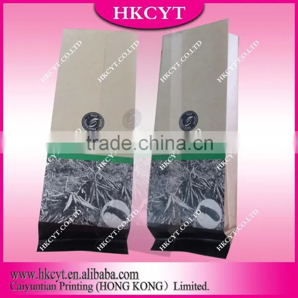 Hot Seal Plastic Tea Packaging Bag With Zipper and Printing photo-6