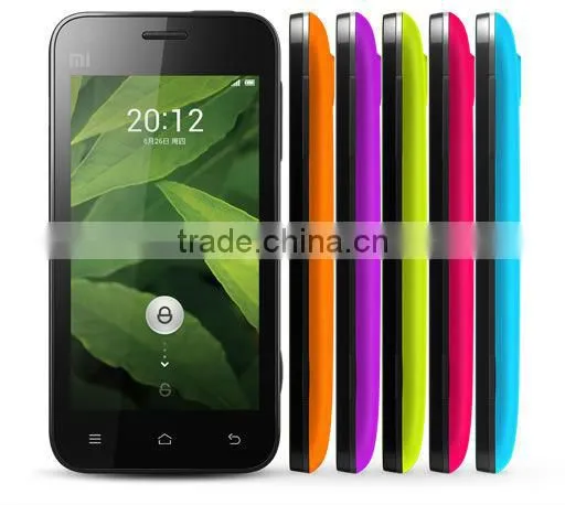 XIAOMI M1/M1S Cell Phone Android 4.0" TouchsScreen 8MP WiFi GPS WCDMA