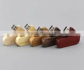 Natural Wooden Usb Flash Drives ,2gb/4gb/8gb/16gb Wooden Swivel Usb Flash Drives With Box ,custom Wooden Sticks photo-3
