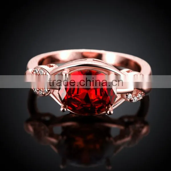 2015 Newest Indian Big Semi-precious Red Stones Moonstone Rings photo-4