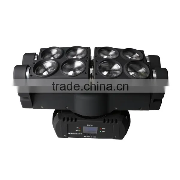 Concert Lighting Spider Light Variable Strobe Speeds 4in1 RGBW 8*10W Led Stage Lighting Effect Led Moving Beam Spider Light photo-2