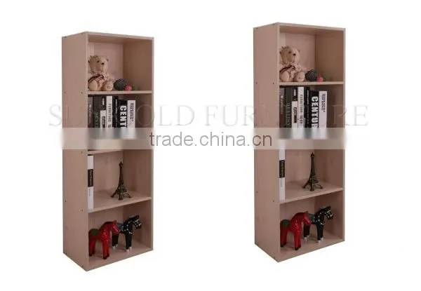 Modern Wood Shop Display Book Racks/ Library Bookshelf (SZ-FCB379) photo-3