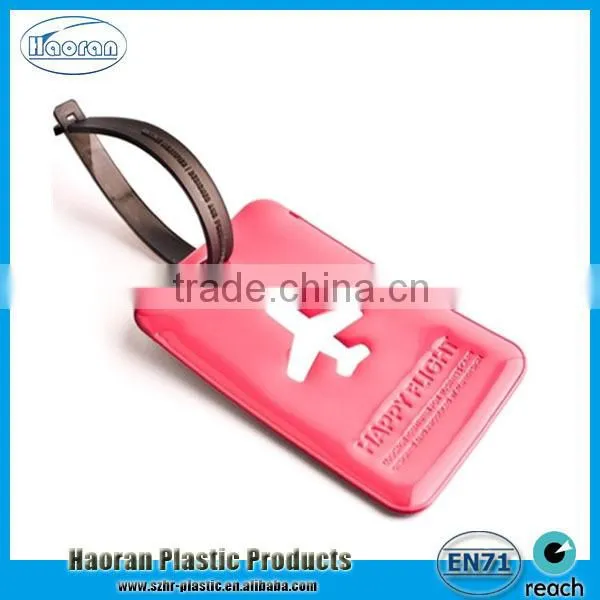 Shinny Round Shape Soft PVC Luggage Tags photo-5