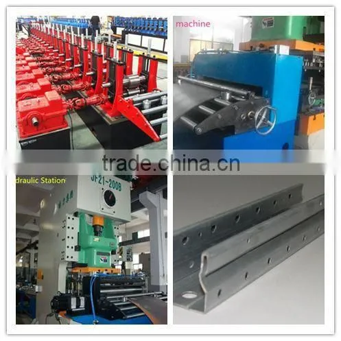 [metal Profile Rolling Machine]storage Rack Pillar Roll Former for Supermarket & Wearhouse