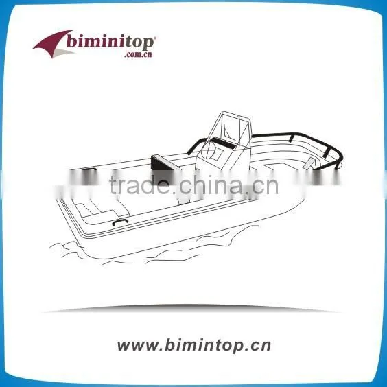 Semi-custom Square Center Console Boat Cover- IO photo-2