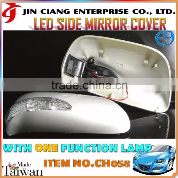 Body Kit Door Mirror Cover FOR TOYOTA WISH PRIUS LED SIDE MIRROR COVER photo-4