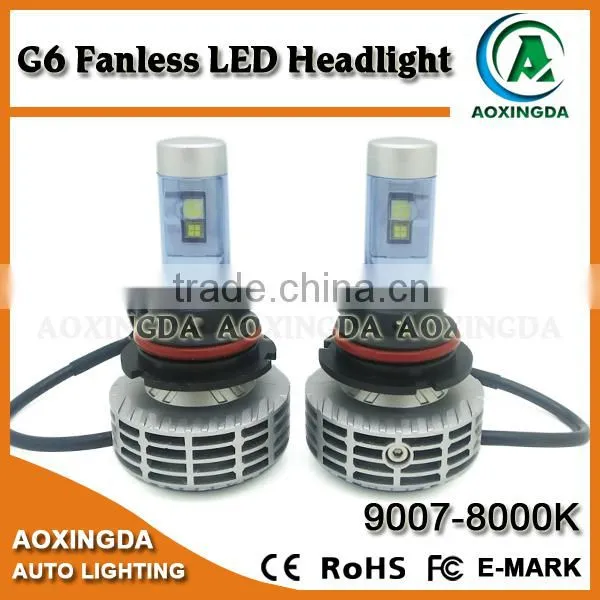 G6 G7 G8 9004 9007 6000LM Super Bright CANBUS LED Headlight Kit photo-5