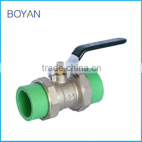 China Supplier PPR FITTING PLASTIC BALL VALVE photo-4