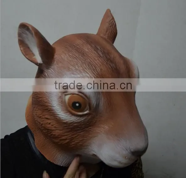 Funny Squirrel Masks,cute Halloween Mask,latex Mask photo-3