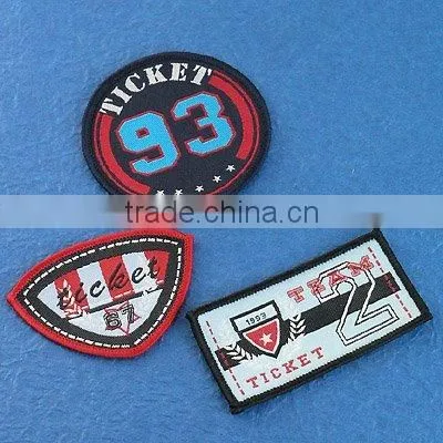 ( Embroidery Badge 212) Woven&Embroidery Label/patch/badge