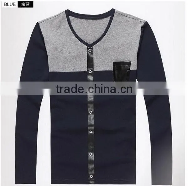 Super Quality OEM Cheap Jean Design Men's T-shirt photo-2