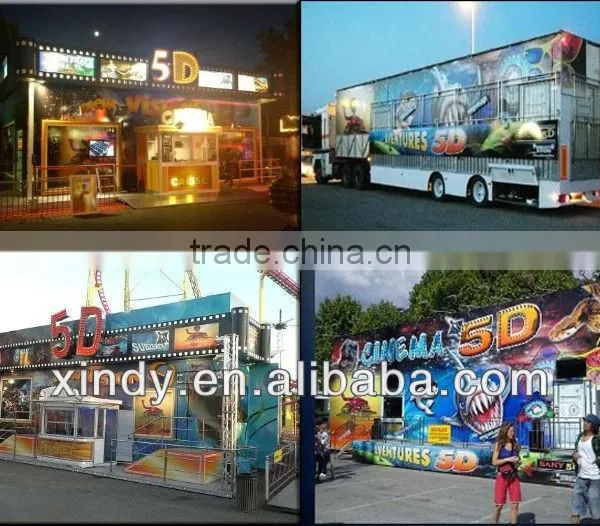 Hot Selling Truck Mobile 5d Cinema 7d Theater photo-6
