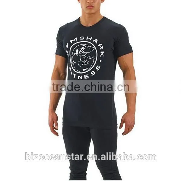 2016 New Mens Casual Short Sleeve T-shirt Slim Fit Stylish Fashion Shirt Tops&tees Quality Choice photo-3