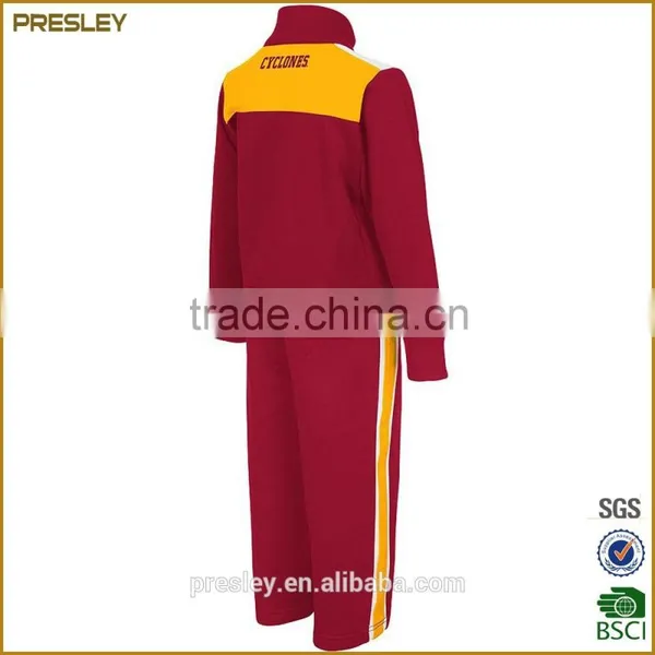 Customized Track Suit / Golden Velvet/ Super Poly Track Suit Sports Suit photo-2