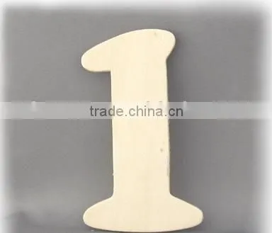 Wooden Numbers