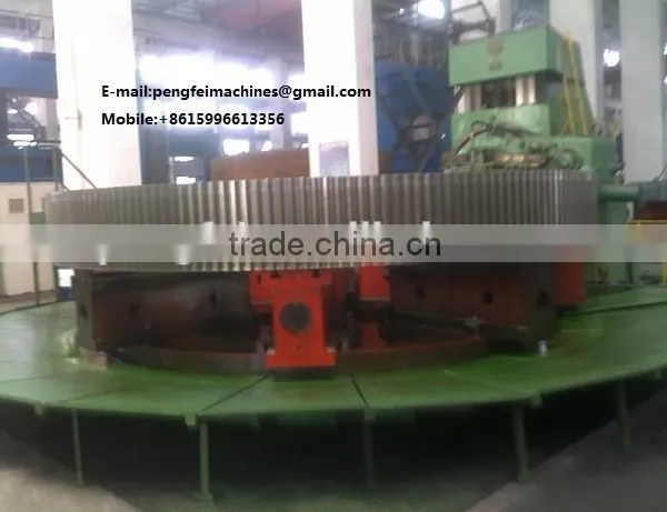 Girth Gear Used in Ball Mill and 1500tpd Rotary Kiln for Cement Production Line photo-2