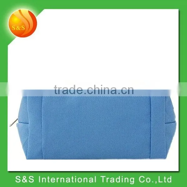 Practical Solid Color Tote Bag Foldable Lady Bags Handbag photo-5
