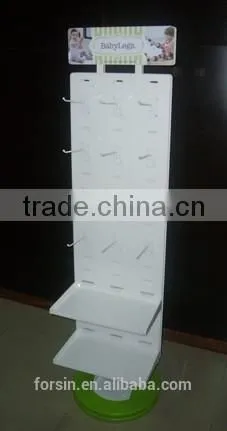 Acrylic Rotating Bag Floor Display Stand photo-3